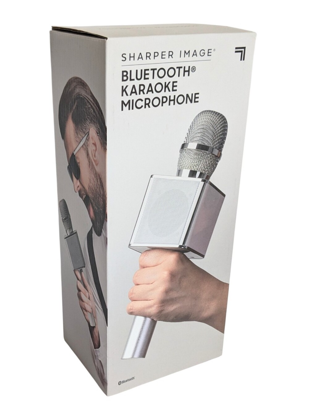 Sharper Image Bluetooth Karaoke Microphone